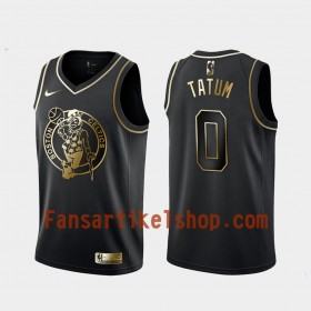 NBA Boston Celtics Trikot Jayson Tatum 0 Nike Schwarz Golden Edition Swingman - Herren